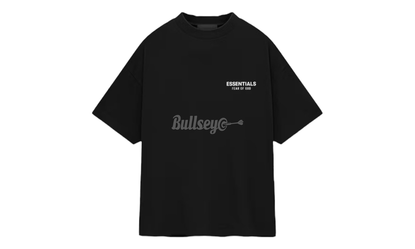 Fear of God Essentials Jersey Crewneck Black T-Shirt (FW24)