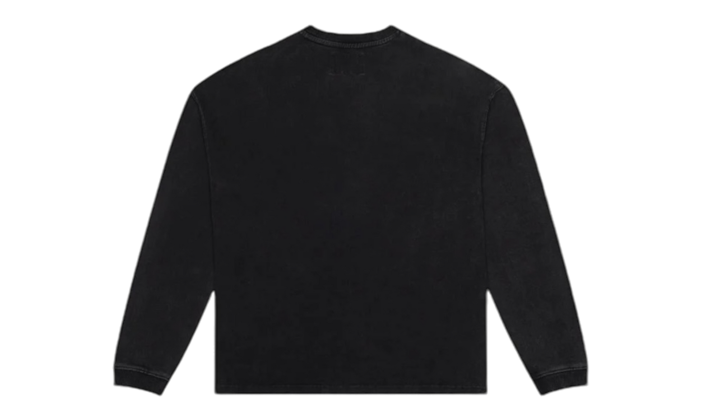 GodSpeed Valentine Black Wash Long Sleeve T-Shirt