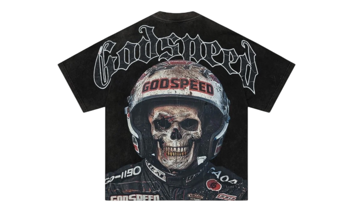 Godspeed Crash Out Washed Black T-Shirt