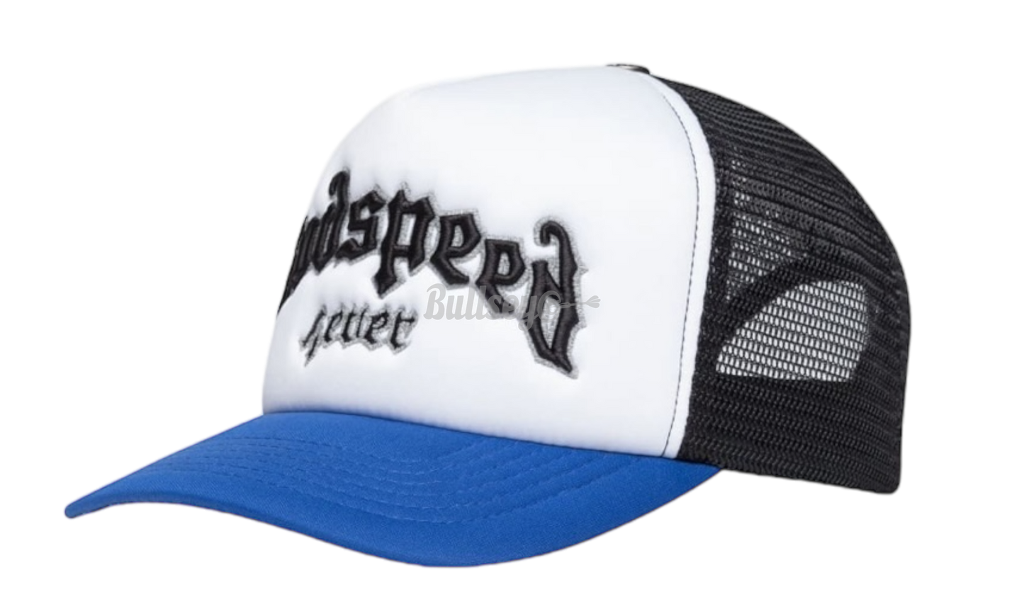 Godspeed Forever Black/Blue Foam Trucker Hat