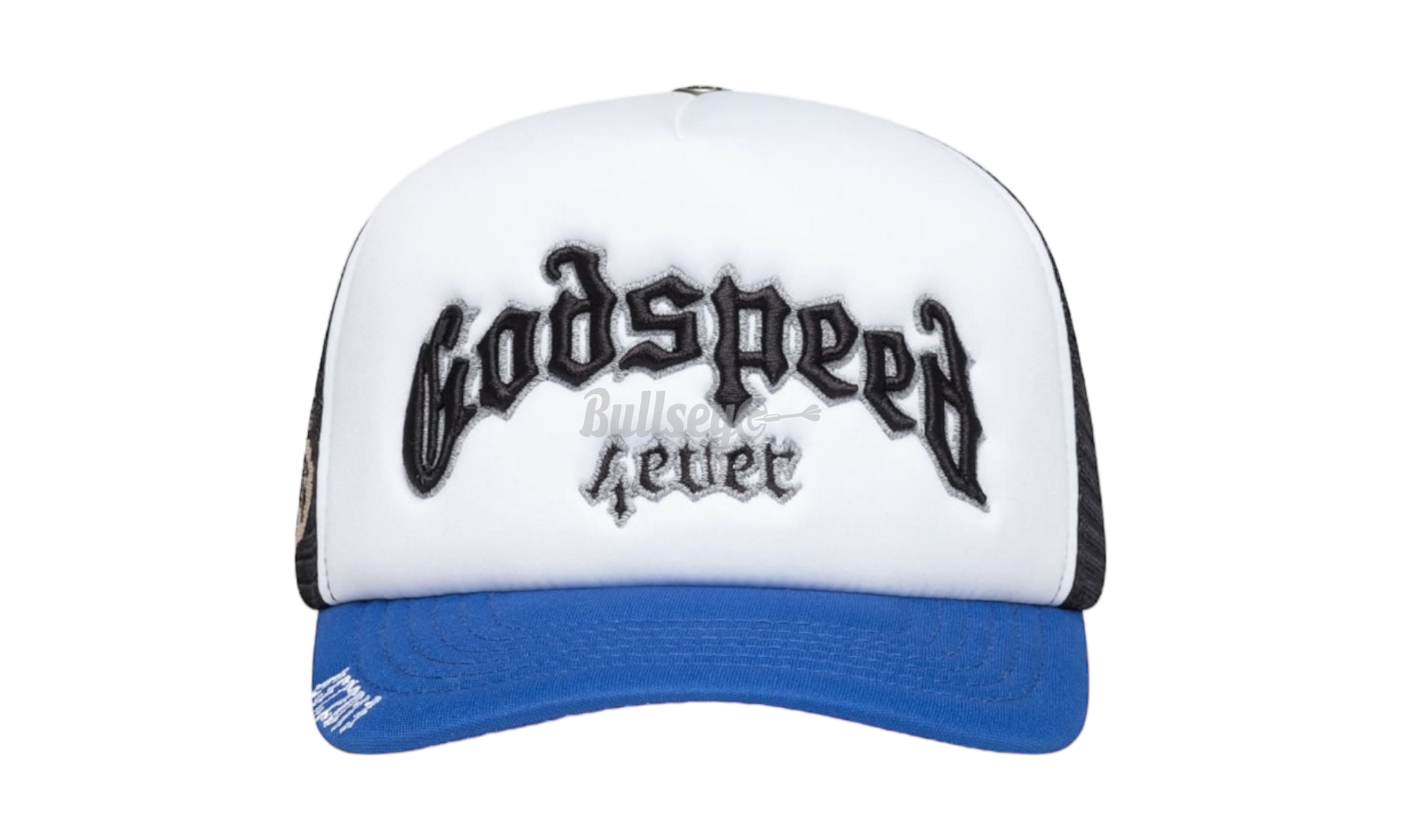 Godspeed Forever Black/Blue Foam Trucker Hat-Bullseye Sneaker Boutique