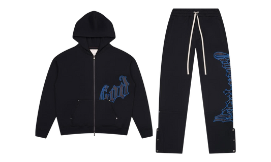 Godspeed OG Logo Black/Royal Blue V2 Sweatsuit