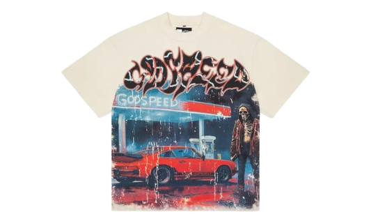 Godspeed Pitstop Bone T-Shirt