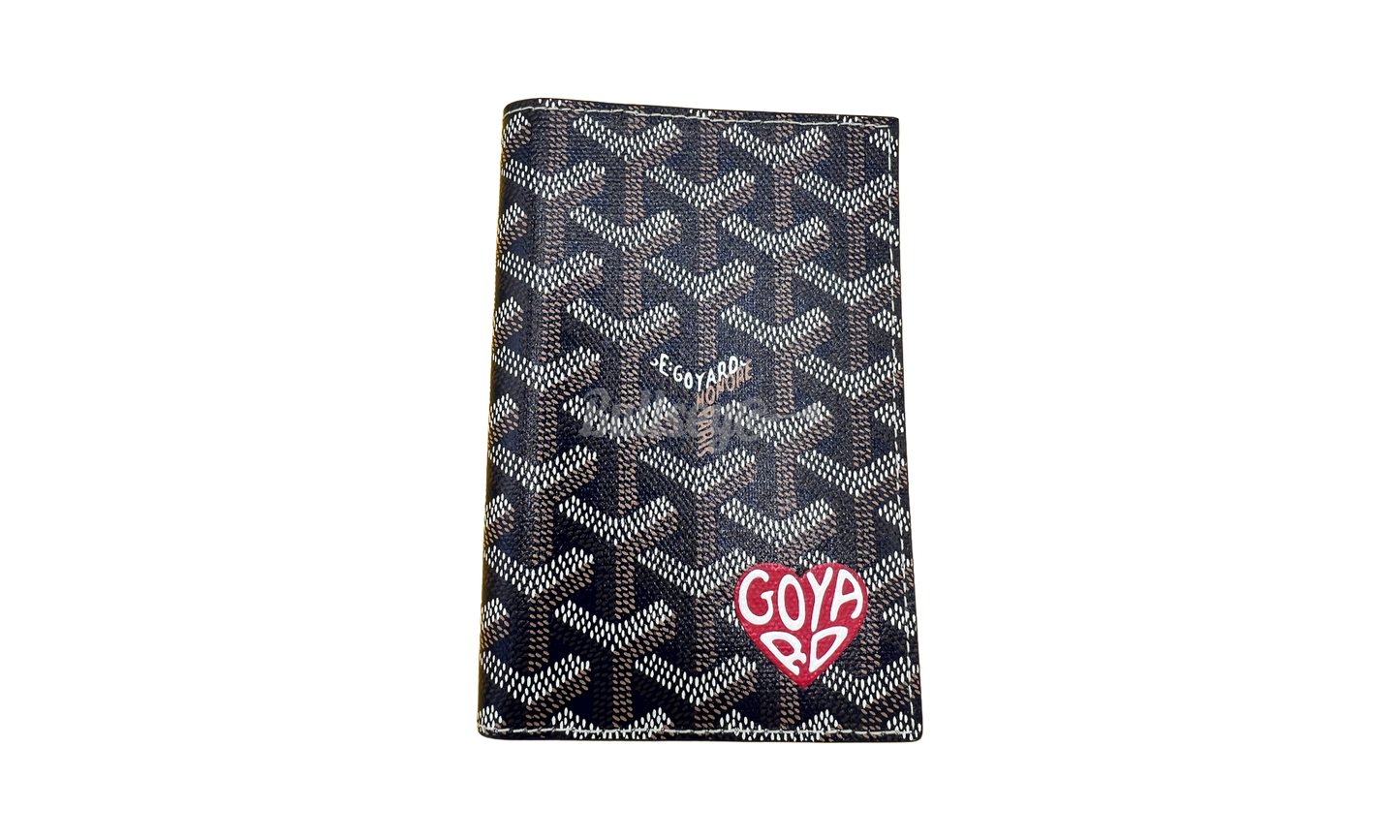 Goyard Passport Holder Navy Blue-Bullseye Sneaker Boutique