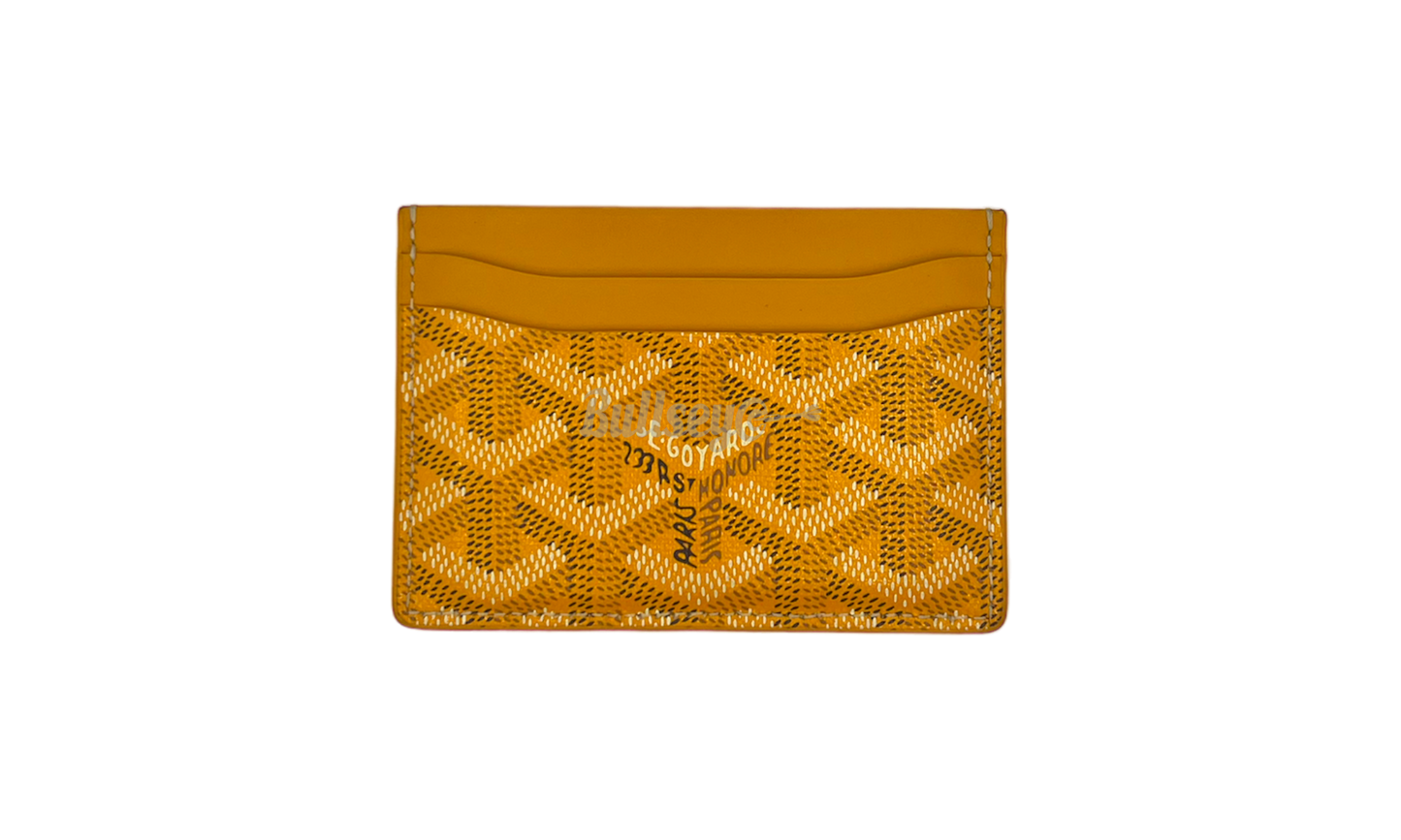 Goyard Saint Sulpice Card Holder Yellow-Bullseye Sneaker Boutique