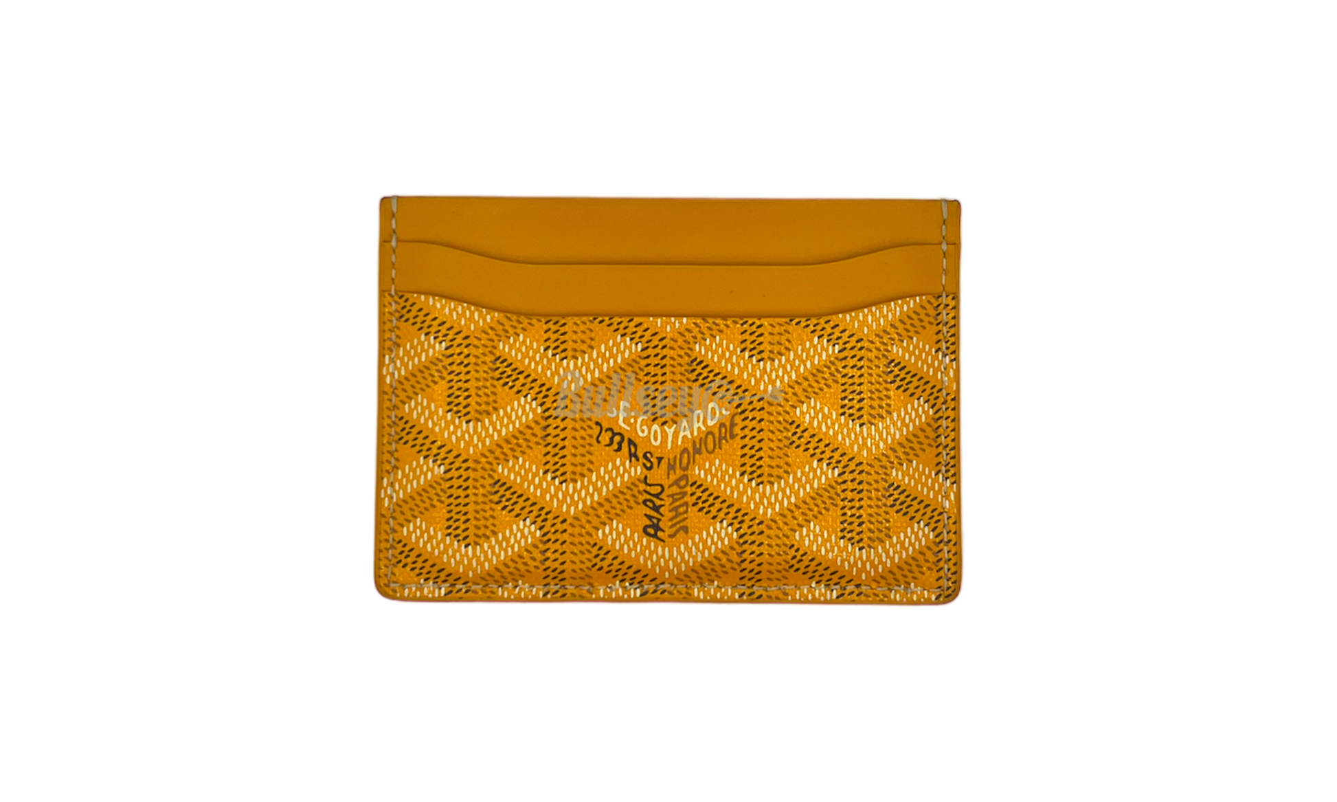 Goyard Saint Sulpice Card Holder Yellow-Bullseye Sneaker Boutique