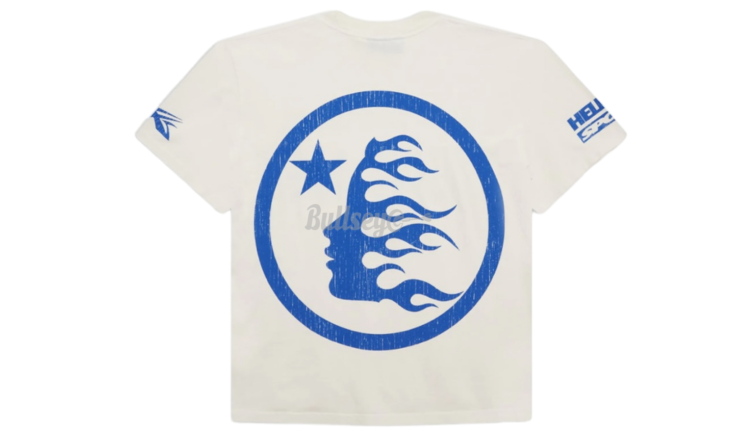 Hellstar Beat Us! White/Blue T-Shirt