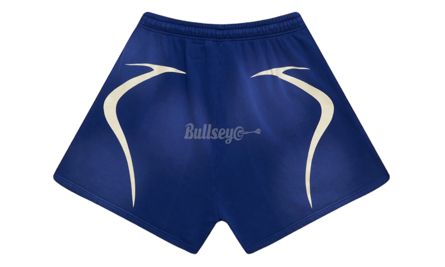 Hellstar Blue Warm Up Shorts