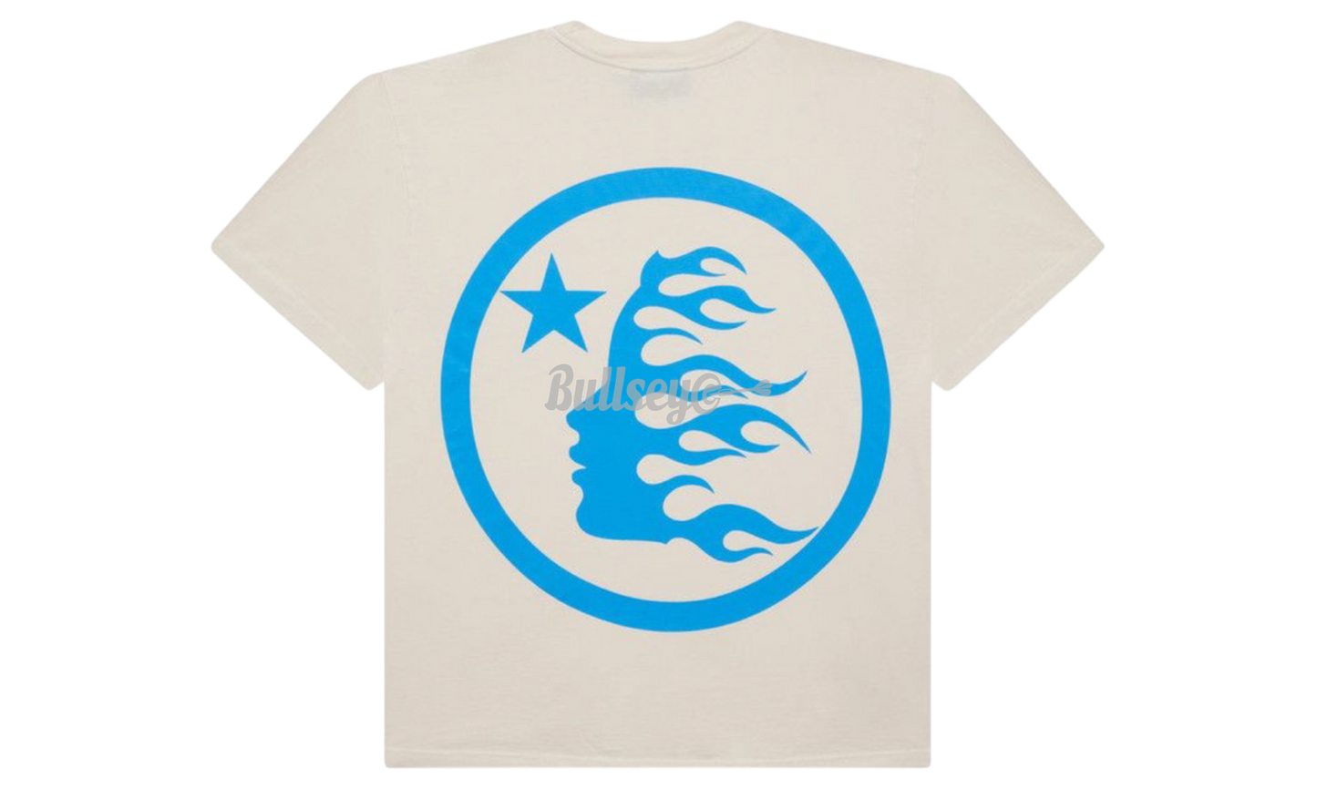 Hellstar Classic T-Shirt (Regular Logo) White/Blue