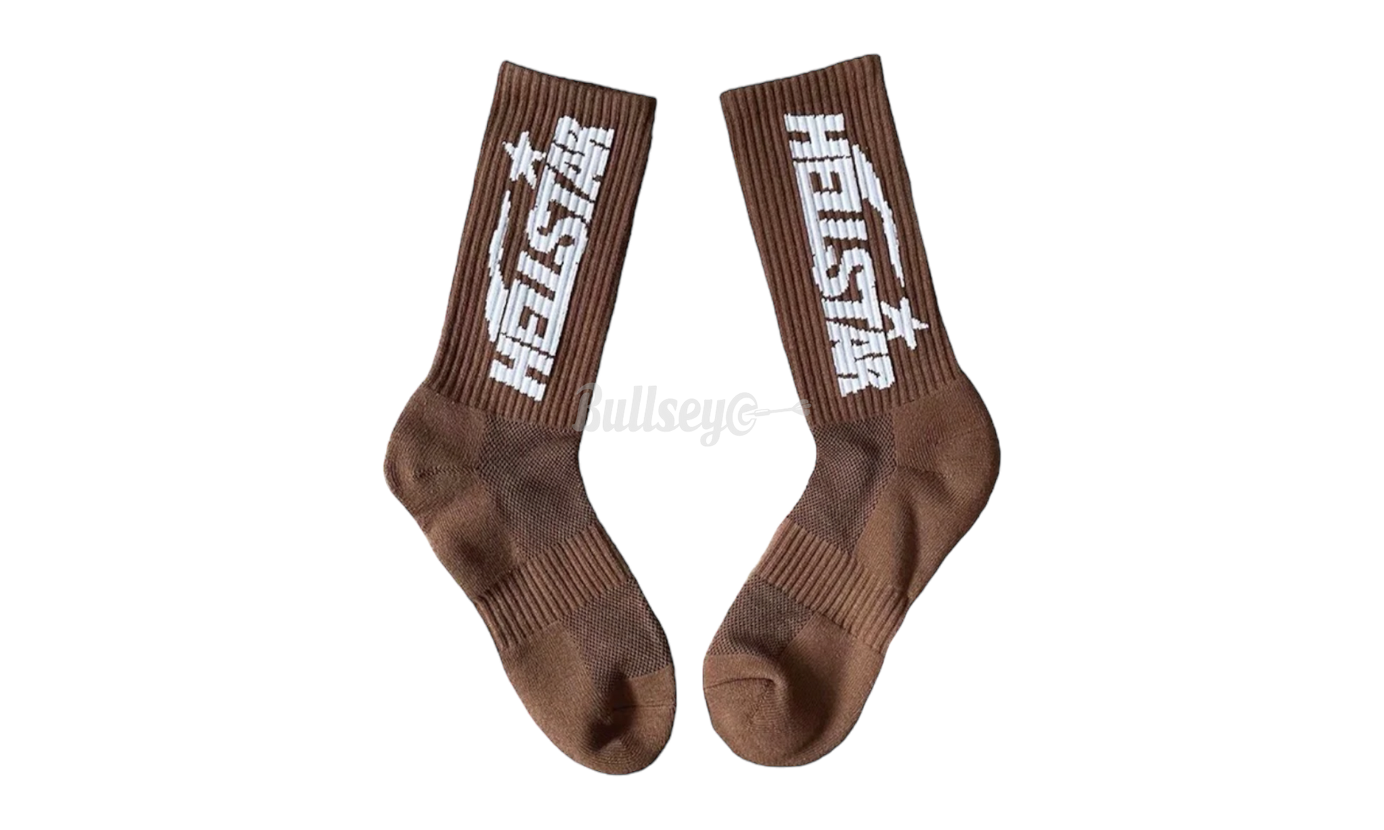 Hellstar Earth Tone Brown Socks-Bullseye Sneaker Boutique