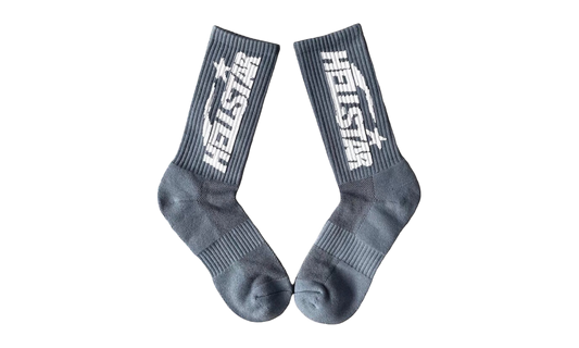 Hellstar Earth Tone Grey Socks-Bullseye Sneaker Boutique