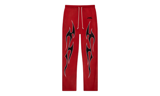 Hellstar Halloween Flame Red Sweatpants-Bullseye Sneaker Boutique