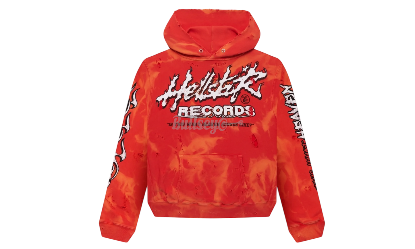 Hellstar Records Lava Wash Hoodie