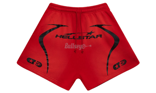 Hellstar Red Warm Up Shorts-Bullseye Sneaker Boutique