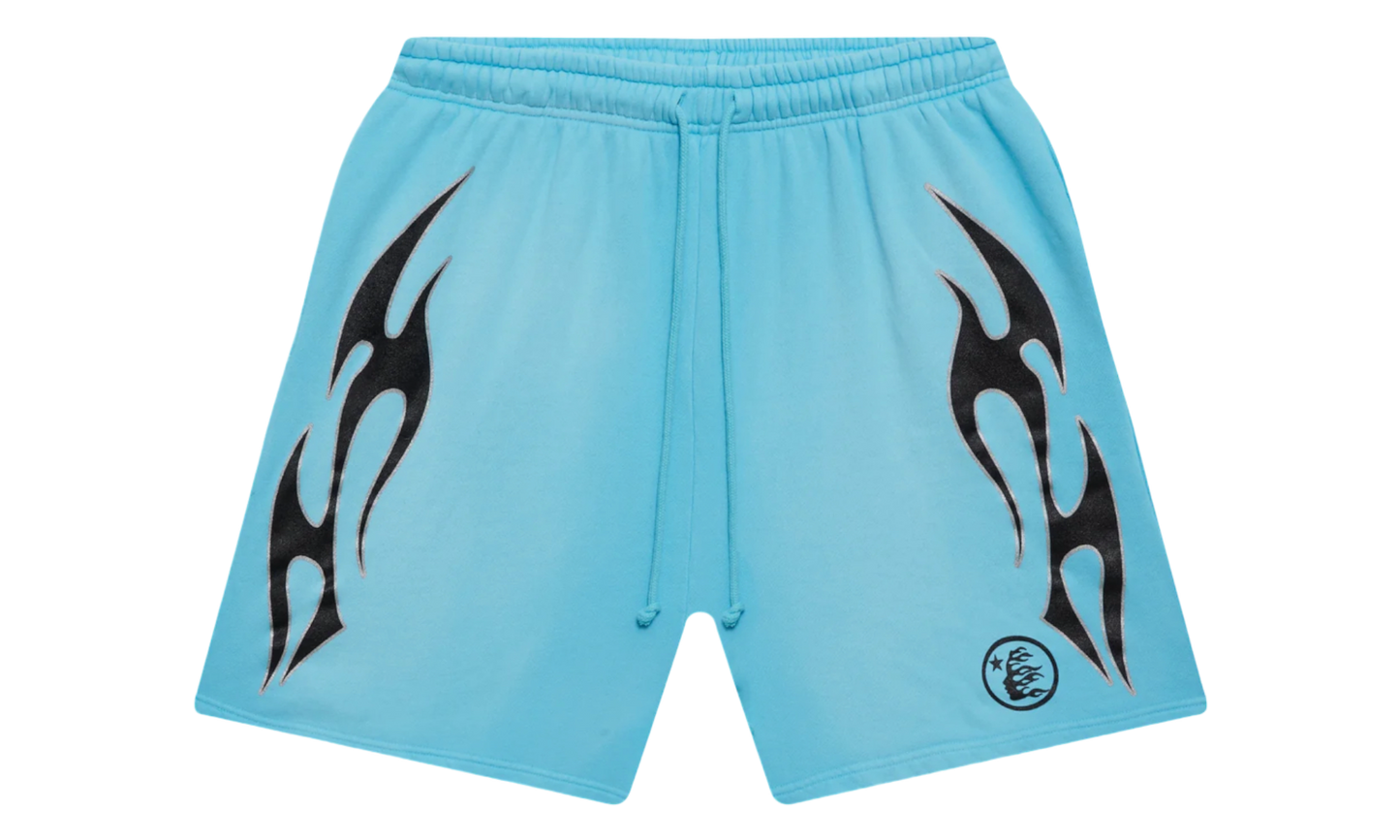 Hellstar Studios Blue Shorts-Bullseye Sneaker Boutique