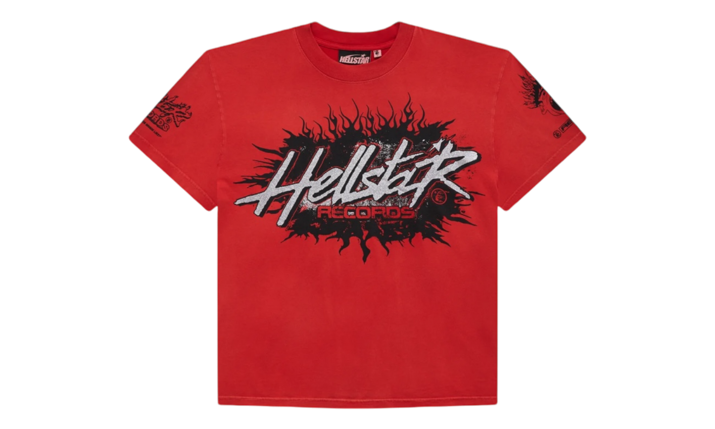 Hellstar Studios Records Red T-Shirt