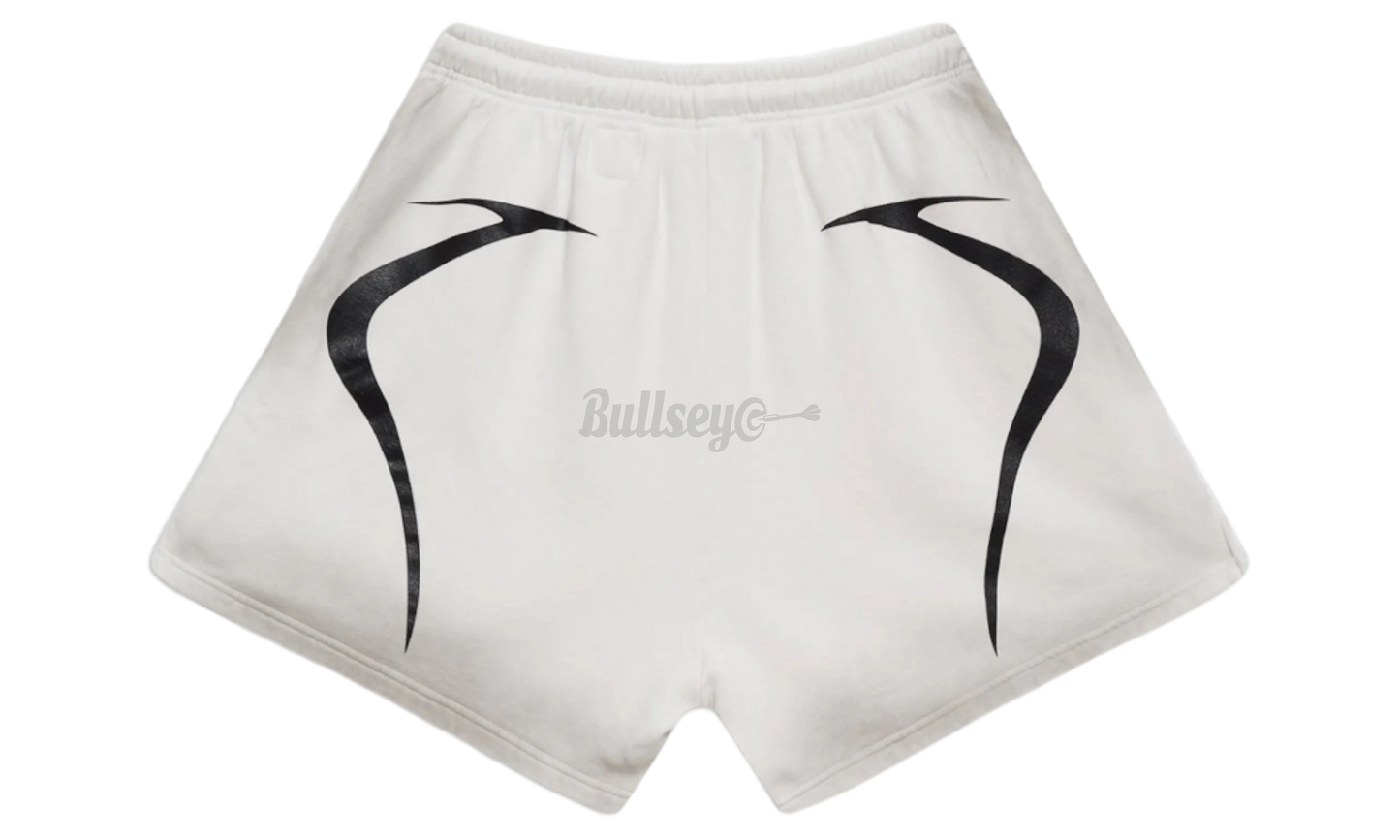 Hellstar White Warm Up Shorts