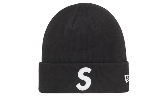 Supreme New Era S Logo Beanie Black (FW24)