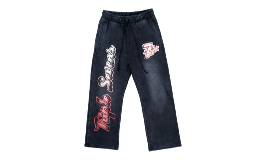 Triple Sevens All Star Football Black Sweatpants