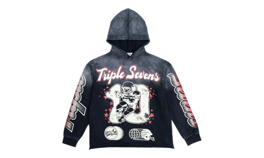 Triple Sevens All Star Football Black Hoodie