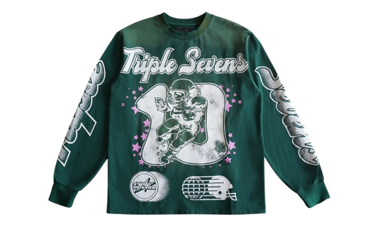 Triple Sevens All Star Forest Green Longsleeve T-Shirt