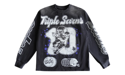 Triple Sevens All Star Black Longsleeve T-Shirt