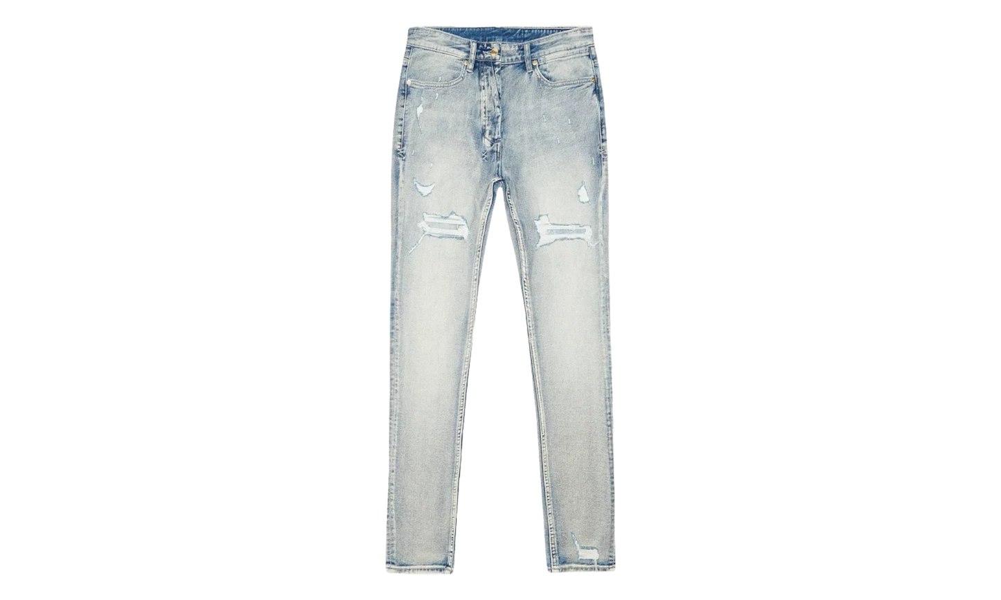 Ksubi Van Winkle Blue/Gold Punk Jeans