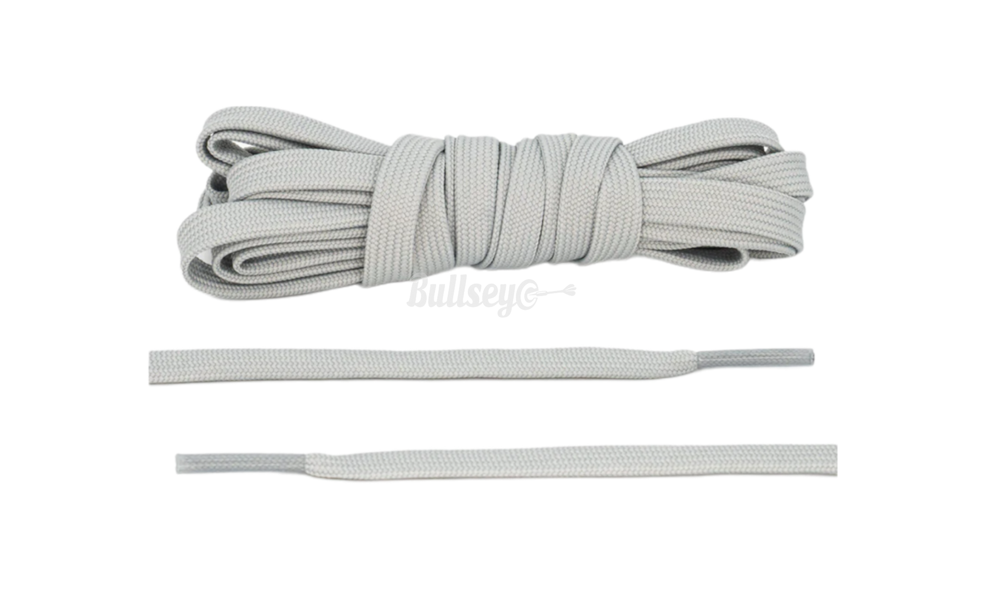 Light Grey Nike Dunk Low Replacement Shoelaces-Bullseye Sneaker Boutique