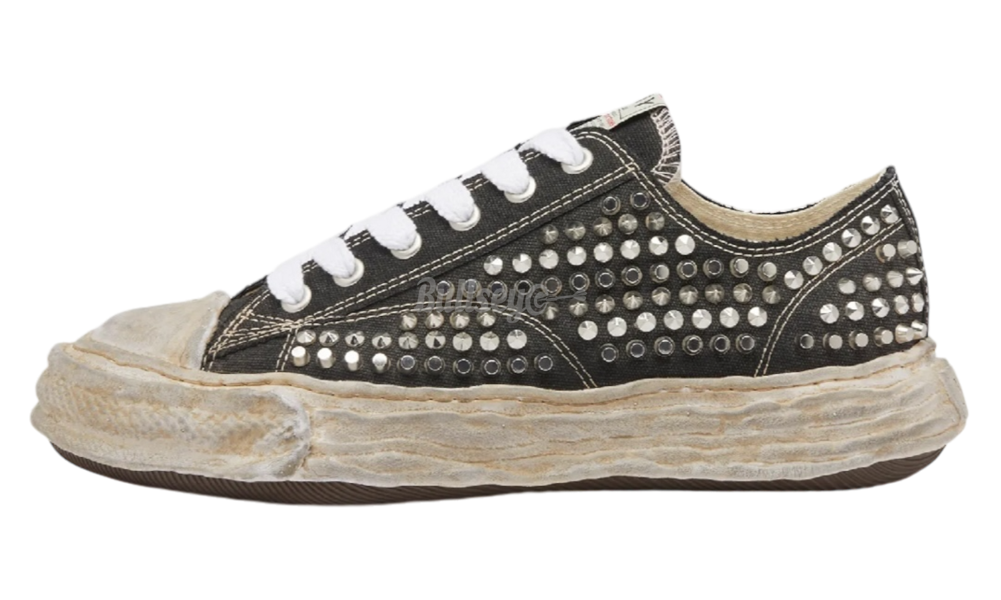 Maison Mihara Yasuhiro Peterson 23 Black Studded OG Low-Bullseye Sneaker Boutique