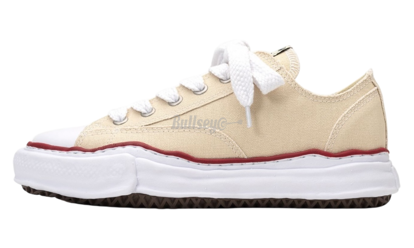 Maison Mihara Yasuhiro Peterson Natural OG Sole Canvas Low-Bullseye Sneaker Boutique