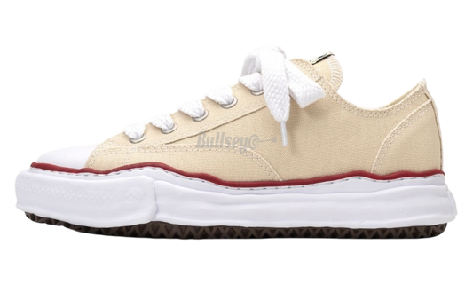 Maison Mihara Yasuhiro Peterson Natural OG Sole Canvas Low-Bullseye Sneaker Boutique