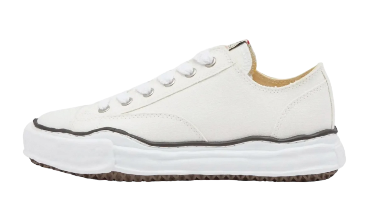 Maison Mihara Yasuhiro Peterson OG Sole White Canvas Low