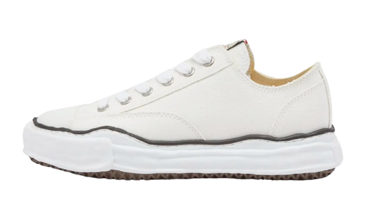 Maison Mihara Yasuhiro Peterson OG Sole White Canvas Low