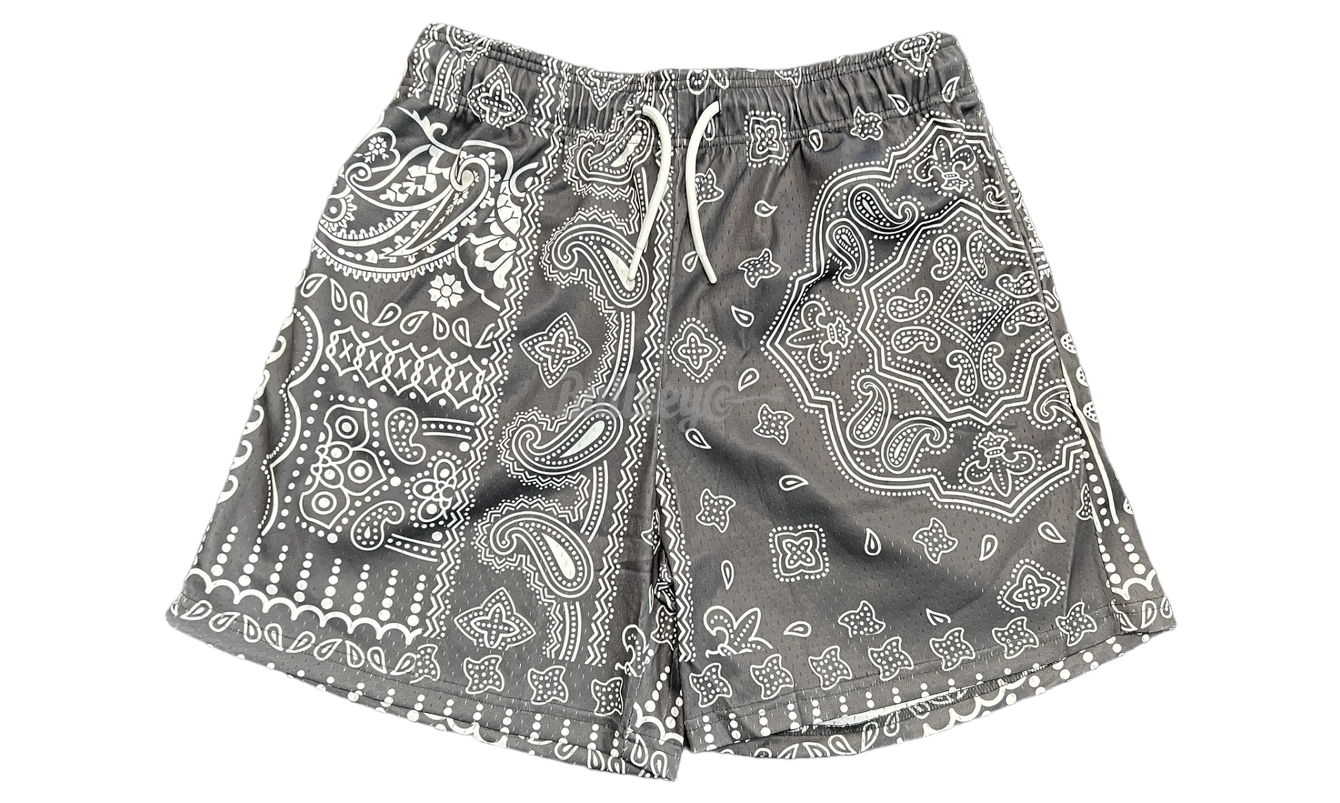 Mr.Remade Grey Paisley Shorts-Bullseye Sneaker Boutique