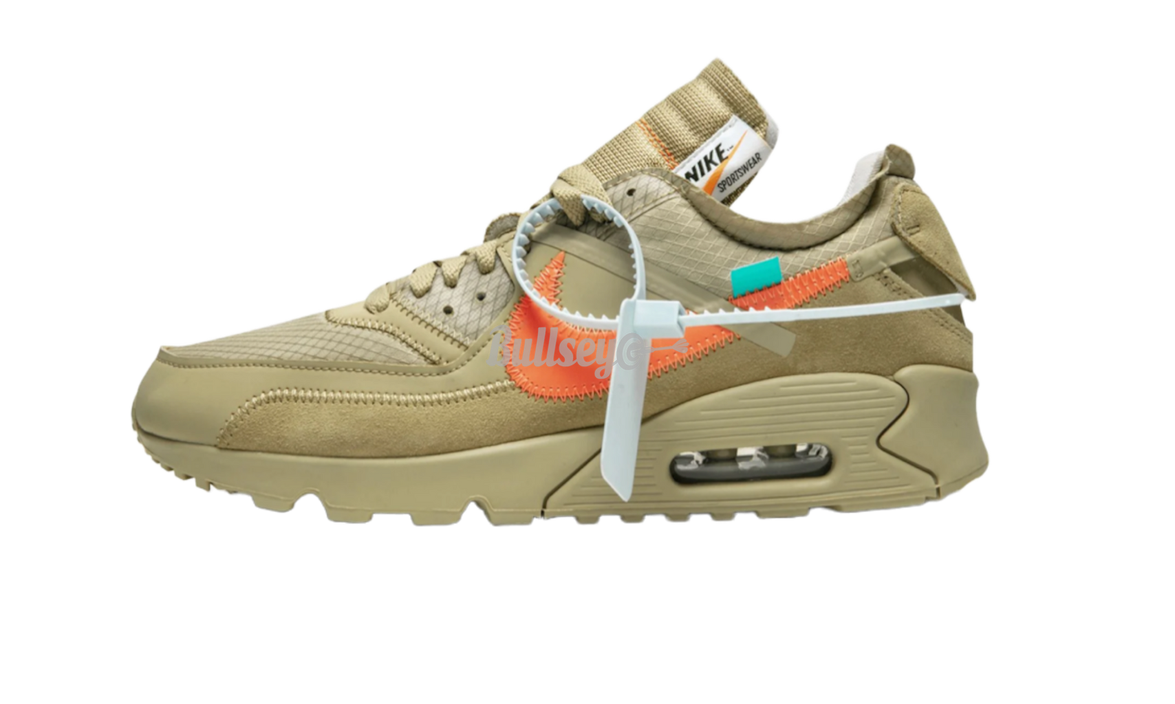 Nike Air Max 90 x Off-White "Desert Ore" (PreOwned)-Bullseye Sneaker Boutique