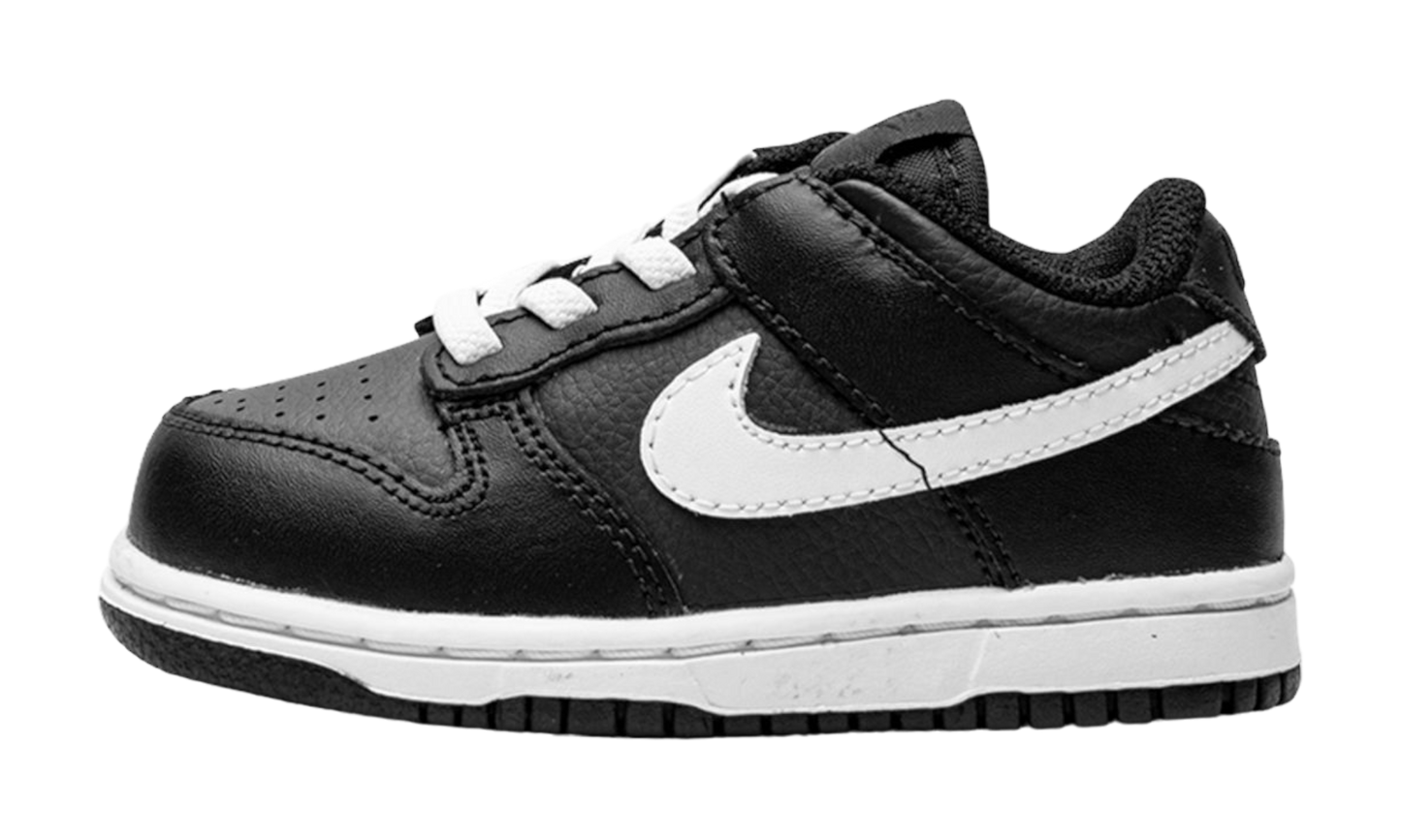 Nike Dunk Low "Black White" Toddler