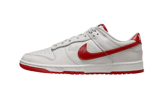 Nike Dunk Low "Vast Grey Varsity Red"-Bullseye Sneaker Boutique