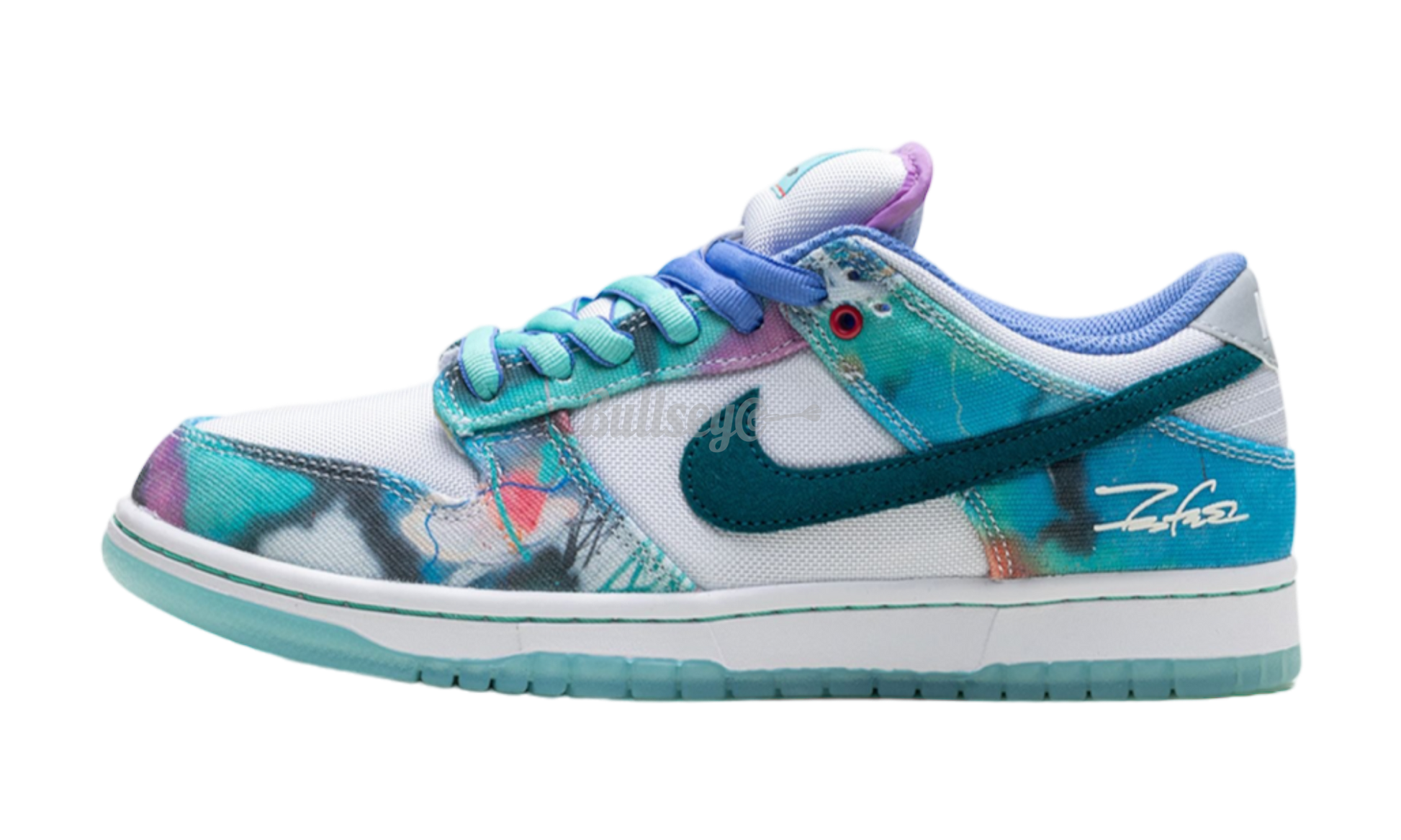 Nike SB Dunk Low "Futura Laboratories Bleached Aqua"-Bullseye Sneaker Boutique