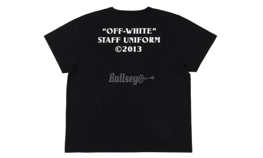 Off-White Staff Black T-Shirt-Bullseye Sneaker Boutique