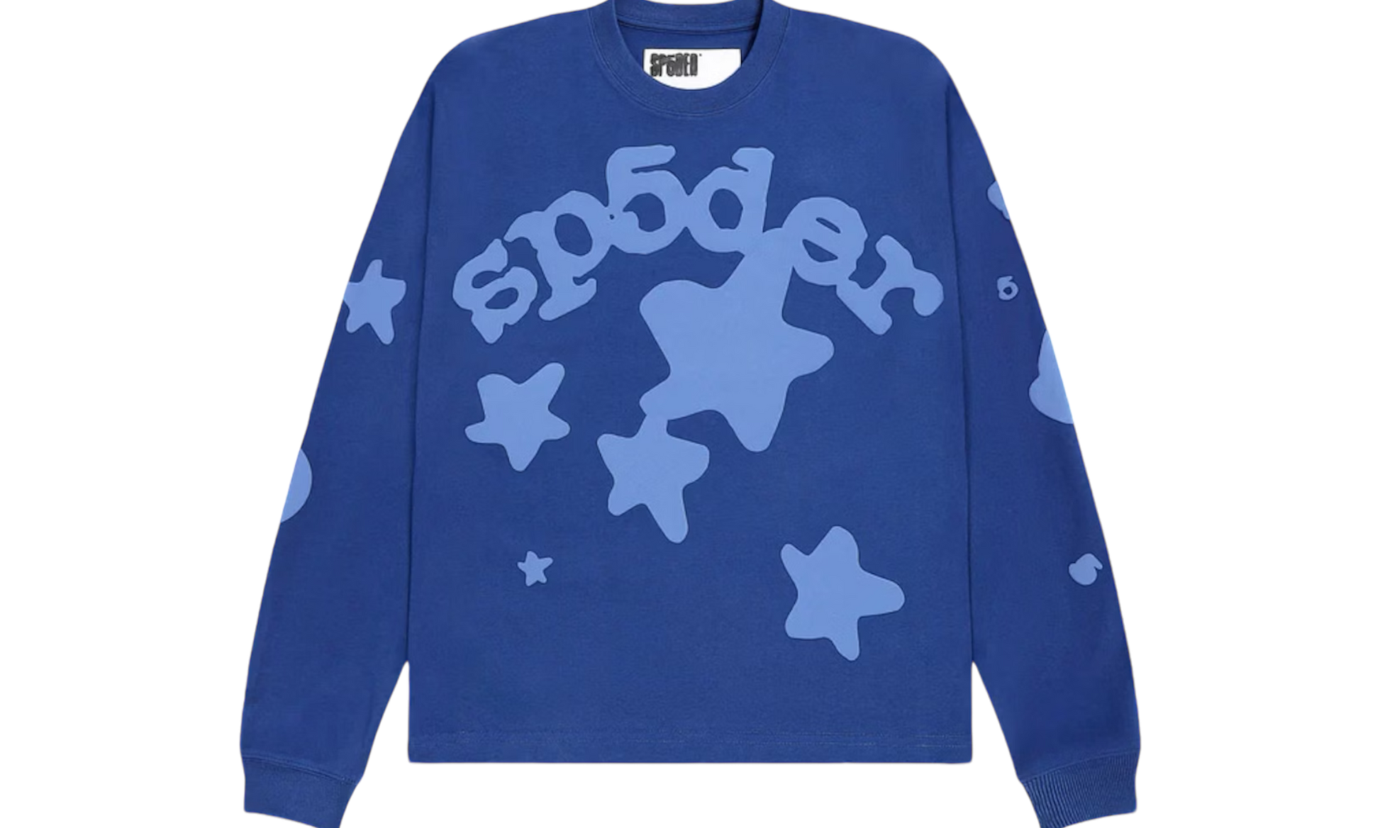 Spider Beluga Blue Longsleeve T-shirt-Bullseye Sneaker Boutique