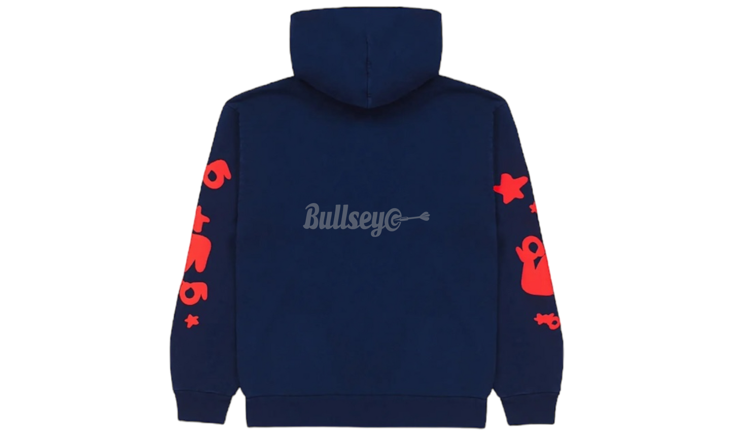 Spider Beluga Navy Hoodie