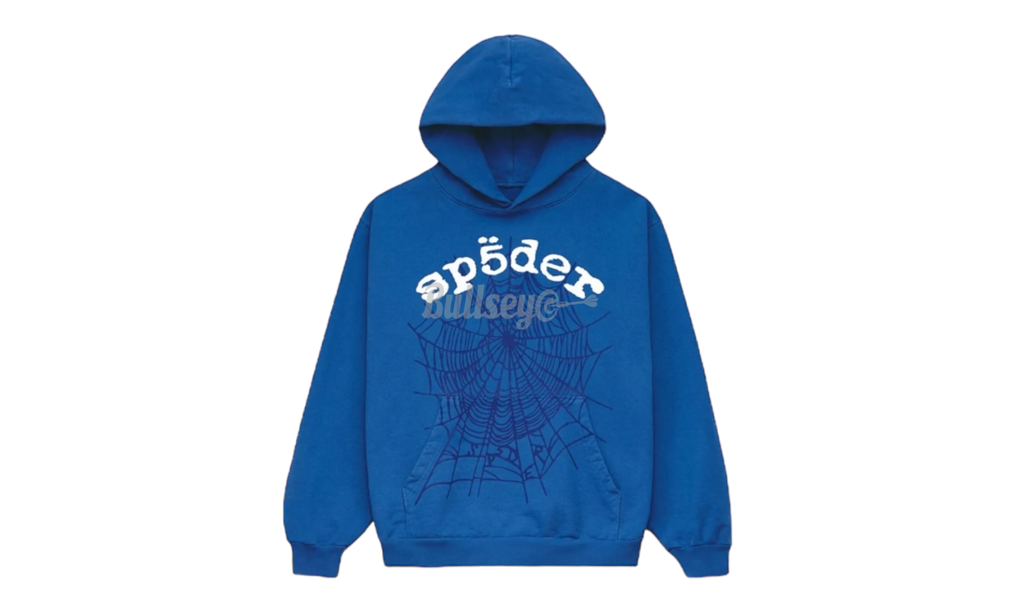 Spider Legacy Blue Hoodie-Bullseye Sneaker Boutique