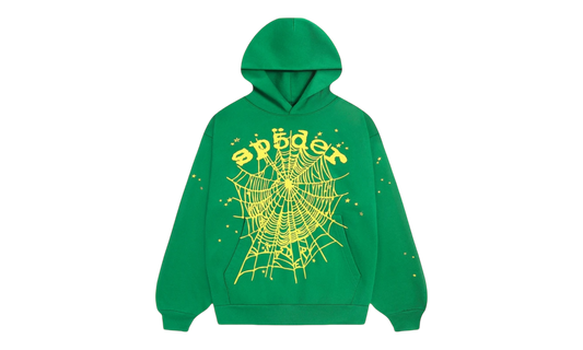 Spider OG Web Slime Green Hoodie