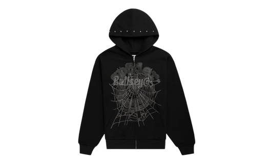 Spider OG Web Studded Black Zip-Up Hoodie-Bullseye Sneaker Boutique