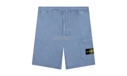 Stone Island Cargo Bermuda Avio Blue Shorts-Bullseye Sneaker Boutique