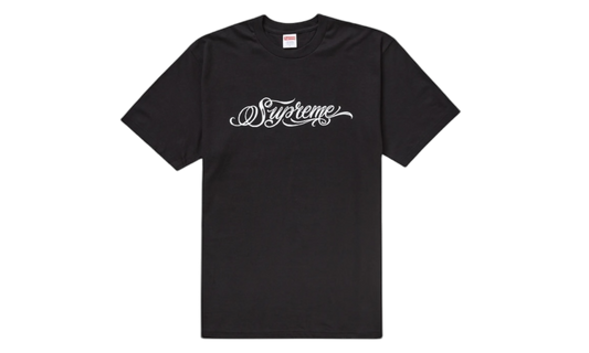 Supreme Script Black T-Shirt