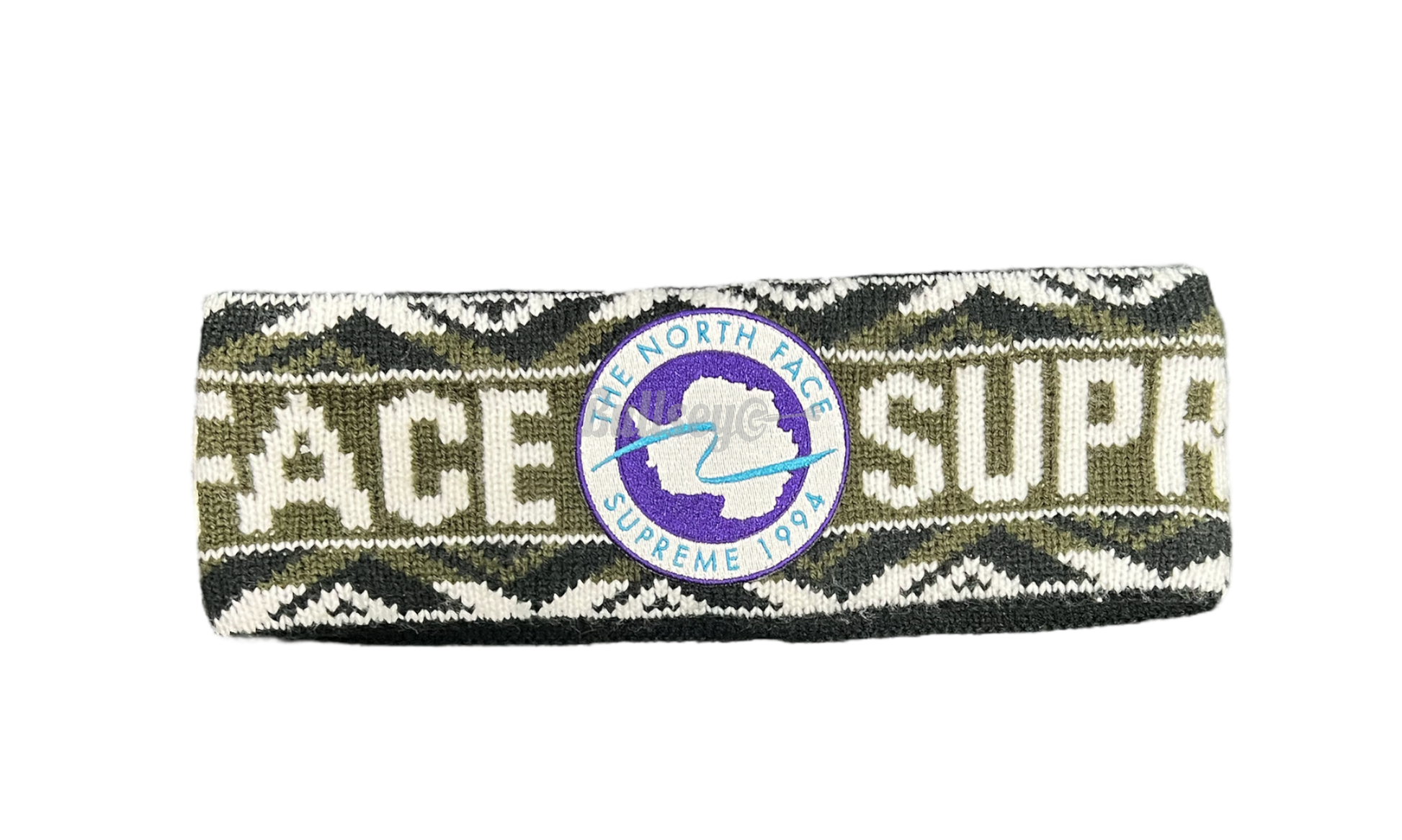 Supreme The North Face Trans Antarctica Expedition Olive Headband-Bullseye Sneaker Boutique