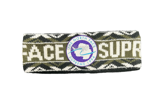 Supreme The North Face Trans Antarctica Expedition Olive Headband-Bullseye Sneaker Boutique