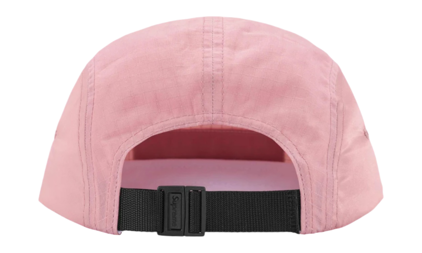 Supreme Waxed Ripstop Camp Pink Hat