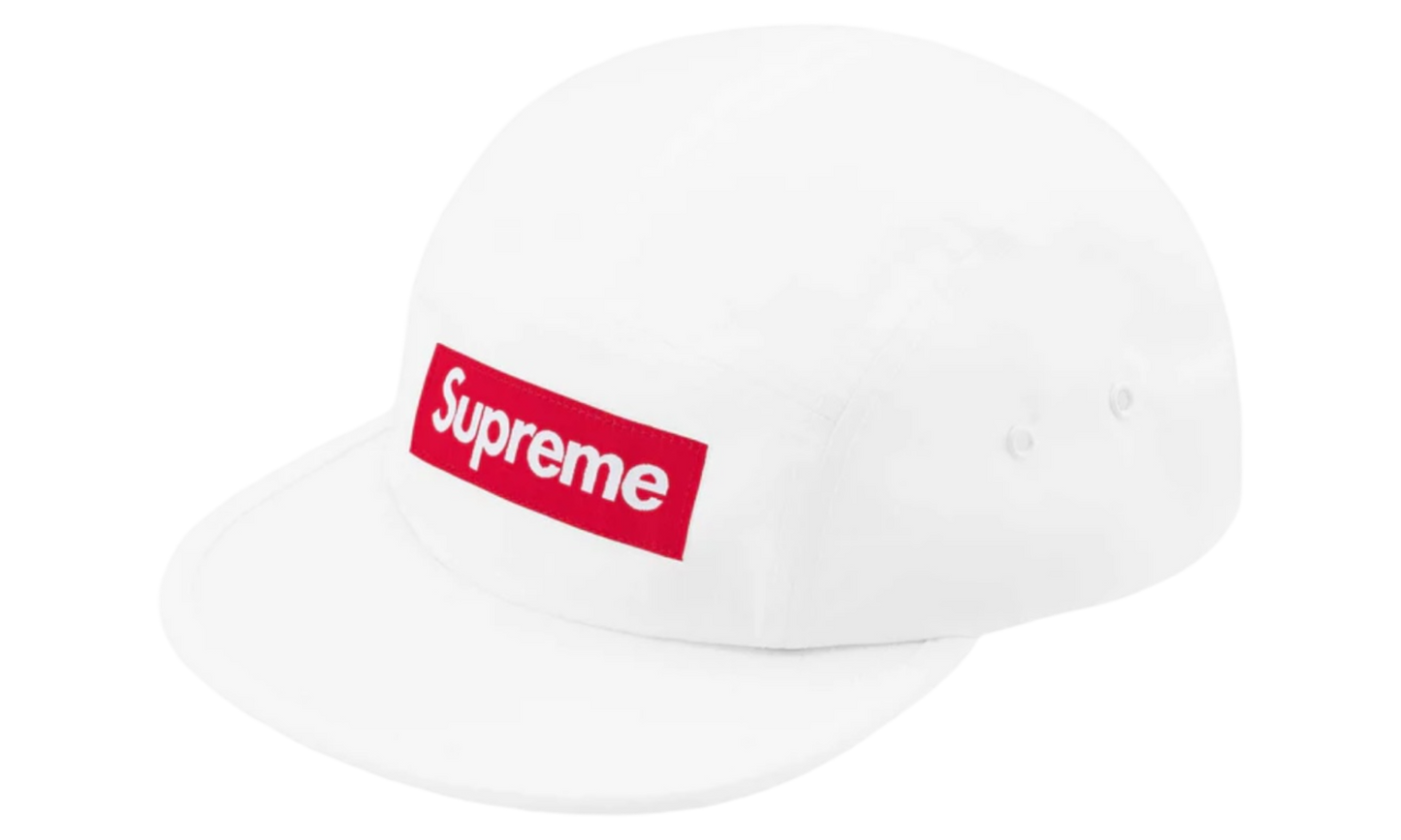 Supreme Waxed Ripstop Camp White Hat